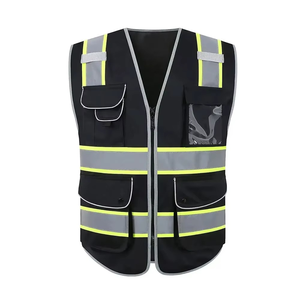 เสื้อกั๊กสะท้อนแสงเสื้อกั๊กนิรภัยมีหลายกระเป๋าเสื้อกั๊กนิรภัยเสื้อโค้ทแบบมีหลายกระเป๋า - Product Image 1