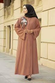 Meilleures ventes Abaya Dubaï élégante de haute qualité Designs uniques pour les tenues de fête arabes tendances - Product Image 3