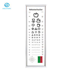 Trung Quốc kiểm tra quang học thiết bị tầm nhìn mắt biểu đồ hộp Đèn thiết bị LED kỹ thuật số hình ảnh snellen mắt biểu đồ - Product Image 3