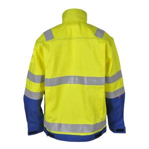 Vêtements de travail de sécurité haute visibilité Manteau de pluie imperméable haute visibilité - Product Image 4