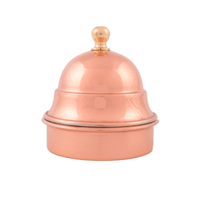 Plato de mantequilla de cobre de diseño clásico, plato de mantequilla de mesa de forma cuadrada de tamaño personalizado a buen precio en la India - Product Image 3