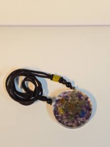 ขายส่งจี้สร้อยคอออร์โกไนต์ทำด้วยมือพร้อมจี้เมทาทรอนเจ็ดจักระจี้คริสตัล - Product Image 5