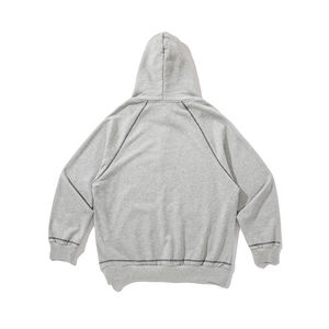 Sweat-shirt à capuche ample pour hommes 400gsm Offre Spéciale hommes épais 100% coton Logo personnalisé Sweatshirt French Terry Hoodi pour hommes - Product Image 2