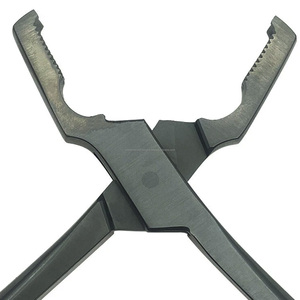 WORLD PRECISION SURGICAL Manual Mini Bone Plate Holding Forceps Orthopedic Surgical Instrument Stainless Steel Ratchet <b>Lock</b> - Product Image 3