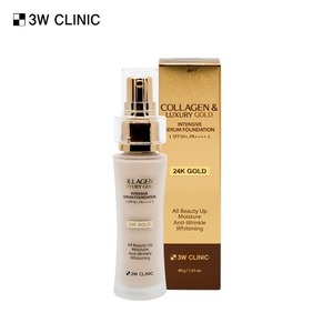 Suero Facial Intensivo de Lujo 3W Clinic Luxury Gold, 40g, Colágeno Líquido, Cuidado Intensivo de la Piel - Product Image 1