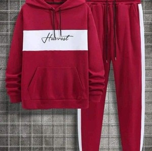 Conjunto de pantalones de chándal y Sudadera con capucha ecológicos para hombre, materiales transpirables sostenibles para la temporada de otoño - Product Image 4