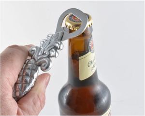 Custom Vintage Style Professional Bartender Speed Wooden Handle <b>Opener</b> High Quality Desktop Metal Bottle <b>Opener</b> - Product Image 5