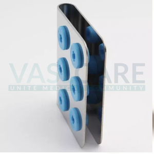 Soporte para bloque de fresas dentales, estuche de desinfección para fresas de alta y baja velocidad, Agujero 6, aleación de aluminio de Vaslcare - Product Image 4