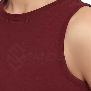 Vente chaude Femmes Débardeur Sans Manches Dernier Style Respirant Coton Polyester Gym Fitness Porter Style Décontracté - Product Image 6