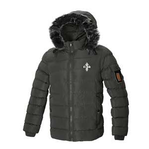 2025 Qualité Logo Personnalisé Veste D'hiver 100% Polyester Respirant Imprimé Zipper Puffer Jacket par ATLANTIC - Product Image 6