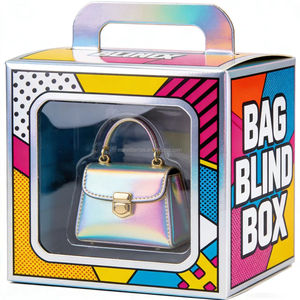 Bolsos Sorpresa para Mujer, Bolsos de Mano de PVC de Moda Aleatoria, Bolsos de Hombro y Bandolera Multiusos para Uso Diario - Product Image 1