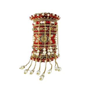 Conjuntos de brazaletes nupciales indios paquistaníes de tamaños personalizados de calidad superior para fiesta de boda, joyería de mujer, conjuntos de Churiyan de moda - Product Image 5