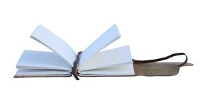 Cuaderno de Cuero, Diario de Cuero Hecho a Mano con Correa de Cuero, Papel Sin Líneas, 220 Páginas, Libro de Cuero, Diario de Historias - Product Image 4