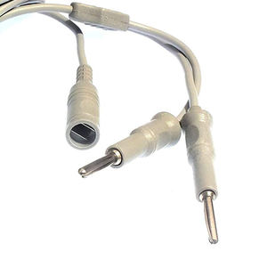 Pince bipolaire réutilisable en caoutchouc de silicone câble de connexion câble bipolaire ophtalmique de style américain/ue pour pince bipolaire - Product Image 5