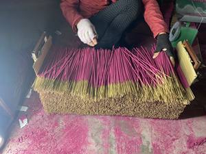 Unscented PINK Raw Incense <b>Stick</b> Customized Size Agarbatti Batti <b>Made</b> in Vietnam for Religious Use - Product Image 2