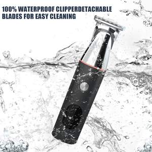 Kit de tondeuse de précision sans fil tout-en-un 5-en-1 pour homme, rechargeable par USB, étanche IPX7, pour le corps, le nez, la barbe et la coupe de cheveux, idéal pour les voyages en camping-car - Product Image 3