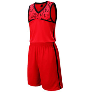 Uniforme de baloncesto de poliéster 100% personalizado de alta calidad, el mejor diseño, ropa deportiva para exteriores, técnica impresa de talla grande - Product Image 5