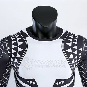 High End <b>Compression</b> <b>Shirt</b> For Men Designed With Ergonomic Fit Muscle Support And Lightweight Fabric Comfort - Product Image 4