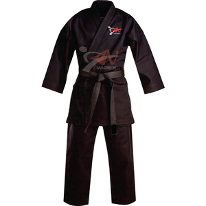 Gi de entrenamiento de artes marciales de poliéster duradero de diseño personalizado unisex para adultos para Karate Jujitsu y Kung Fu-Servicio OEM disponible - Product Image 3