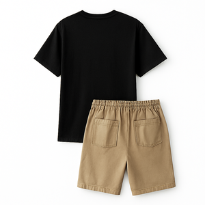 Camiseta de Alta Calidad para Hombre, en Algodón/Fibra de Bambú, Cómoda, de Dos Piezas, Secado Rápido y Transpirable - Product Image 2