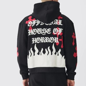 Survêtements très exigeants en gros Logo imprimé personnalisé pour hommes Streetwear Survêtements à la mode pull ensembles respirants personnalisés - Product Image 5