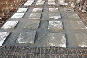 Prêt à expédier dalles de béton précontraint voilées taille 10x15 pieds matériau de béton fait dalles de béton précontraint voilées - Product Image 3