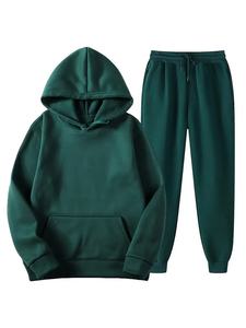 Customizable <b>Women</b> Tracksuit Set Oversized Hoodie and <b>Joggers</b> 2 Piece Outfit Casual Sportswear Loungewear for <b>Women</b> - Product Image 6