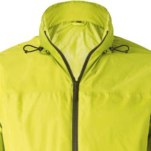 Custom Logo High Quality Breathable soft Men Rain Coat lightweight windproof windproof sustainable quick dry Men Rain Coat - Product Image 3