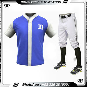 Uniformes de baseball écologiques et personnalisés fabriqués à partir de matériaux recyclés - Product Image 6