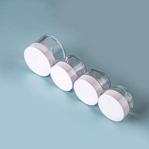 Envase Redondo Transparente de Boca Ancha a Prueba de Fugas, Tarro de Plástico ABS para Cosméticos, Tapa para Crema Facial, Aceite, Ungüento, 10g 15g 30g - Product Image 3