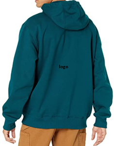 Vente chaude Hommes Zip Avant de Travail À Capuche 100% Coton Importé fermeture À Glissière Laver À La Machine Pas Cher Stock Mode D'origine fit - Product Image 6