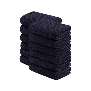 Eco Friendly Bio Degradable Promotional <b>Cheap</b> Wholesale Red And Black Plaid Cotton Kitchen <b>Towels</b> Woven Rectangle Washable Rags - Product Image 3