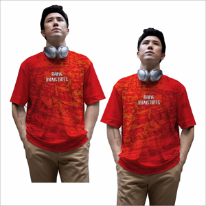 เสื้อยืดสตรีทแวร์ผู้ชาย ผ้าฝ้าย 100% รุ่นใหม่ล่าสุด เสื้อยืดพิมพ์ลายสำหรับผู้ชาย ทรงหลวม เสื้อยืดผู้ชาย - Product Image 4