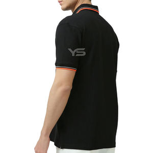 Tela mixta de Spandex de algodón de alta calidad para Polo transpirable estilo informal bordado Technics logotipo bordado personalizado - Product Image 6