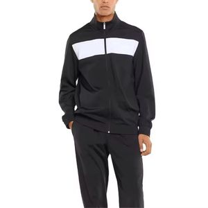 Conjunto de Dos Piezas, Ropa Deportiva de Otoño Invierno, Estilo Casual, Color Sólido, Transpirable, de Felpa, Spandex/Poliéster - Product Image 2