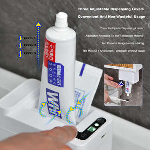 ชุดอุปกรณ์ห้องน้ำอัจฉริยะ ที่วางแปรงสีฟัน แปรงขัดห้องน้ำ ที่วางสบู่ ที่วางแก้วน้ำ - Product Image 2