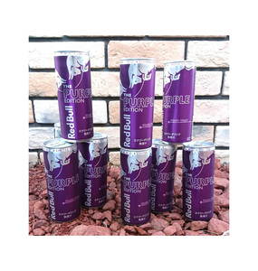 Venta al por mayor de Red Bull Edición Uva Japonesa Lata Morada 24x250ml Contiene 8mg de Niacina por 100ml Para Reducción - Product Image 1