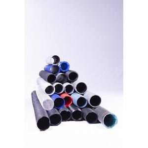 Tuyau en Pvc gris de haute qualité, épaisseur limitée, grande légèreté et flexibilité, idéal pour la Ventilation - Product Image 1