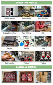 סיטונאי 3d pvc תיקון לוגו מותאם אישית מובלט סיליקון גומי סיליקון pvc ברזל על תיקונים עבור כובעים קידום בגדים - Product Image 4