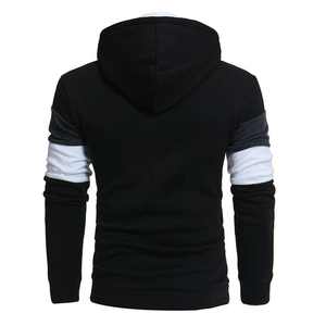 Pull Logo personnalisé impression coton blanc épais luxe sweats à capuche survêtement unisexe polaire en vrac poids lourd plaine hommes capuche - Product Image 3