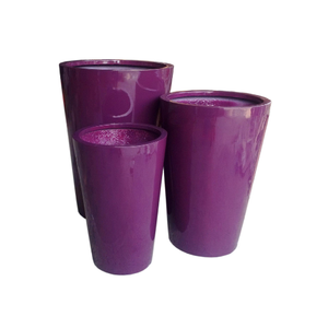 Fábrica vietnamita estilo Vintage ecológico ligero fósforos diversos estilos forma fibra de vidrio maceta macetas de jardín maceta - Product Image 4