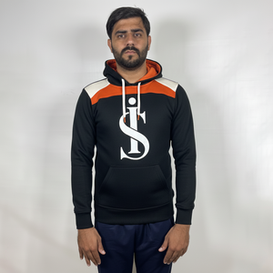 Nouveauté 2025 Sweat à capuche surdimensionné pour homme en coton biologique écologique respirant avec fermeture éclair Saison automne Impression puff basique Sweats à capuche - Product Image 1