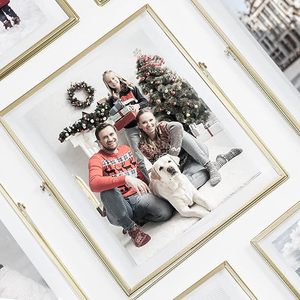 Hot Selling New Arrival Brass <b>Frame</b> Clear Glass <b>Photo</b> Tabletop Customizable Size and Shape in <b>Gold</b> Colour Wholesale Price - Product Image 6