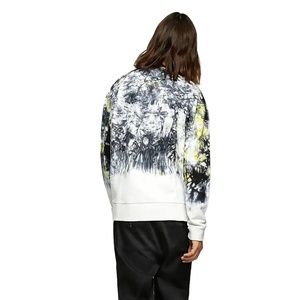 Jersey de cuello redondo tie Dye sudadera al por mayor precio bajo personalizado de alta calidad hombres sudadera de manga larga - Product Image 5