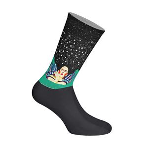 Chaussettes imprimées numériquement, sublimation à 360 degrés, chaussettes artistiques fabriquées en Turquie, chaussettes graphiques colorées pour hommes et femmes - Product Image 2