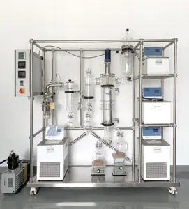 Sistema di distillazione a Film pulito dell'attrezzatura di distillazione molecolare a percorso breve di alta qualità