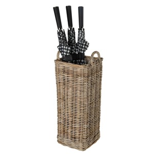 Tall <b>square</b> Rattan <b>basket</b> Handmade Storage <b>Basket</b> Wholesale eco-friendly Made in Viet Nam - Product Image 2