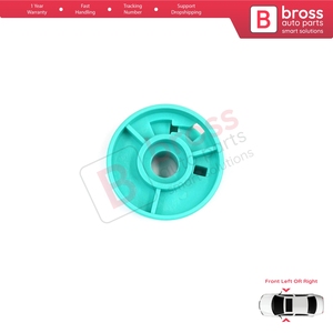 BWR5597 Window Regulator Repair <b>Cable</b> Roll <b>Gear</b> Reel Wheel Pulley Front Door for Ducato MK2 Boxer Jumper Relay 230 244 1994-2006 - Product Image 2