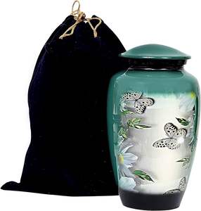 World Wide Supply La plus haute qualité 100% en aluminium fait des urnes funéraires/de crémation pour adultes au prix de gros - Product Image 1