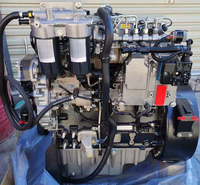 Pièces d'excavateur, moteur diesel 4 cylindres 4 temps, 1104, démarrage électrique, moteur refroidi par eau pour Perkins